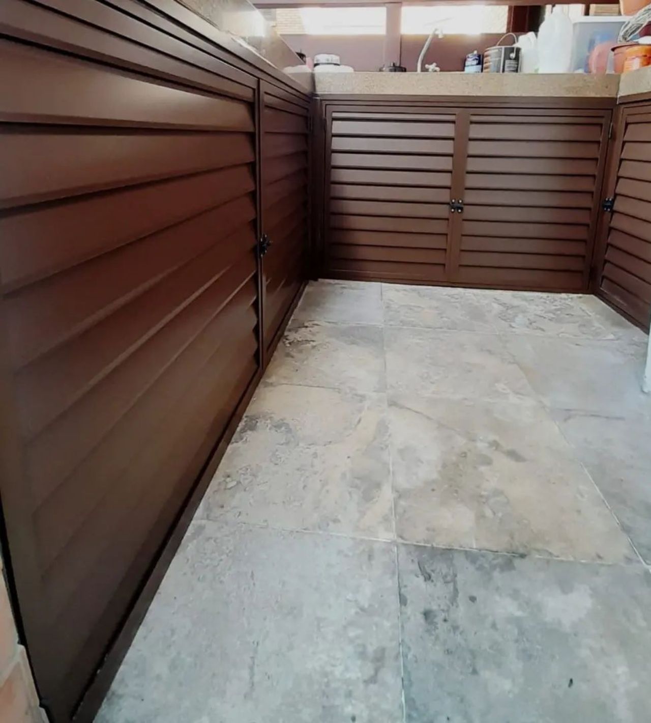 Porta Balcão em Aluminio